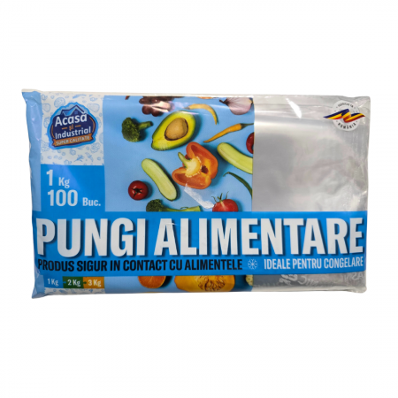 Pungi Alimentare pentru Congelare 1 kg 100 buc