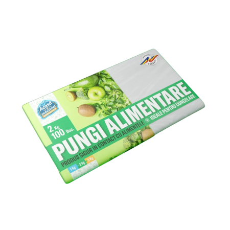 Bucatarie - Pungi Congelator Acasa si Industrial 2 Kg 100 buc