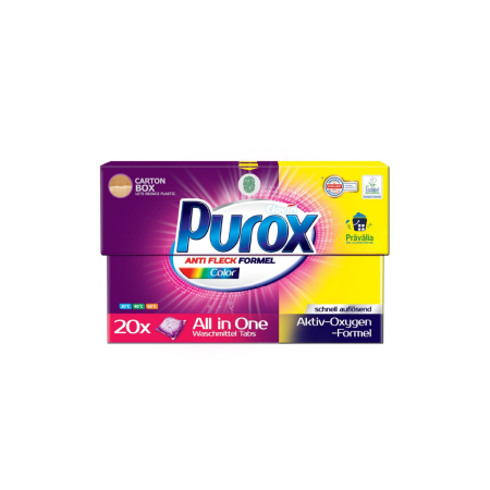 Rufe - Purox Capsule Detergent Color – All in One – 20 buc