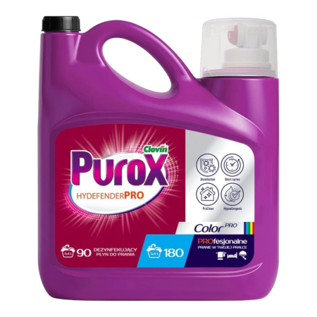 PUROX Hydefender Detergent de Rufe Gel COLOR Pro 5.4L