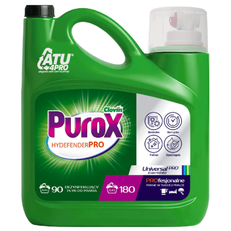 Rufe - PUROX Hydefender Detergent de Rufe Gel Universal PRO 5.4L 180 Spălări
