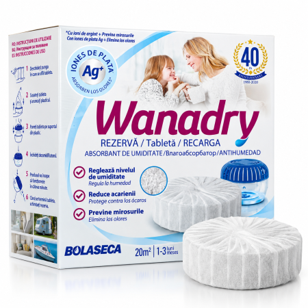 Igiena casei - rezerva-absorbant-umiditate-wanadry-bolaseca-ioni-argint-450g