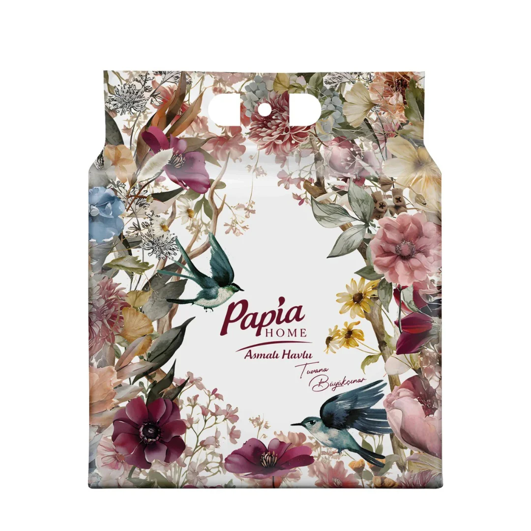 Role hartie servetele - Prosop Decorativ cu Dispozitiv de Agatare Papia Home 250 buc Mix