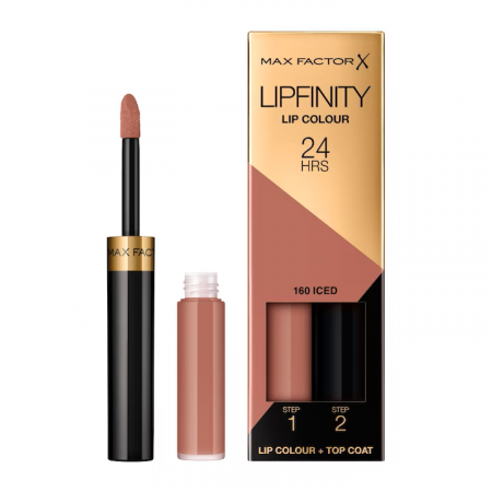 Rujuri - Ruj rezistent la transfer Max Factor Lipfinity, 160 Iced