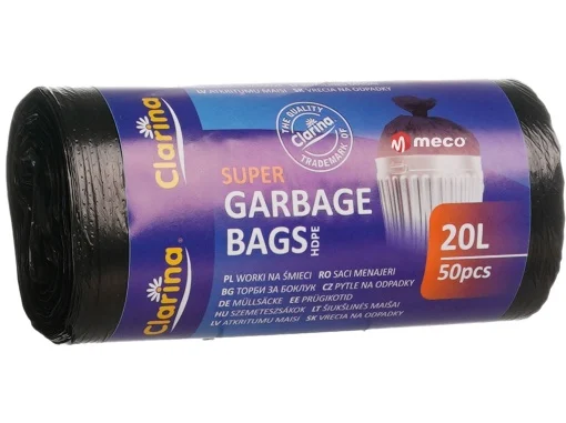 Saci menajeri - Saci menajeri Clarina Negrii 20L 50 bucati