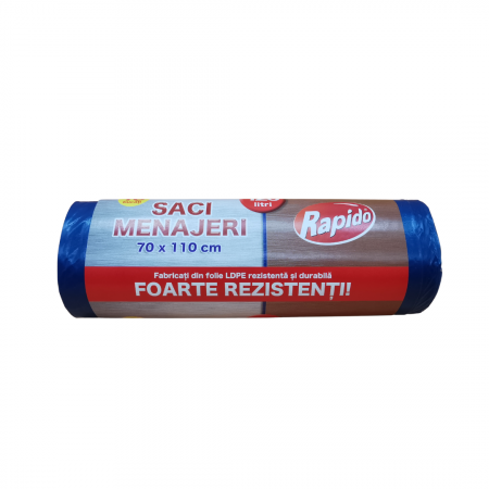 Saci menajeri Rapido 120 litri