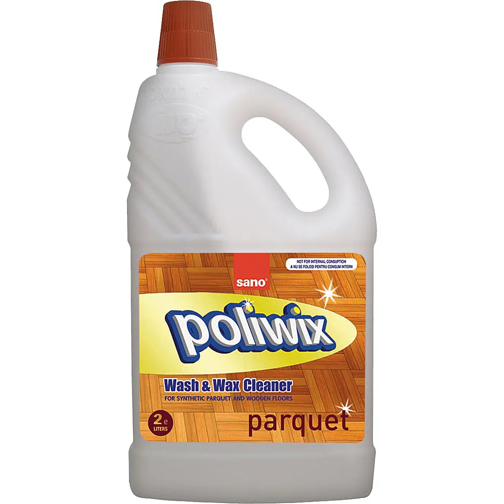 Solutii parchet pardoseli - SANO Detergent pentru parchet Poliwix, 2l
