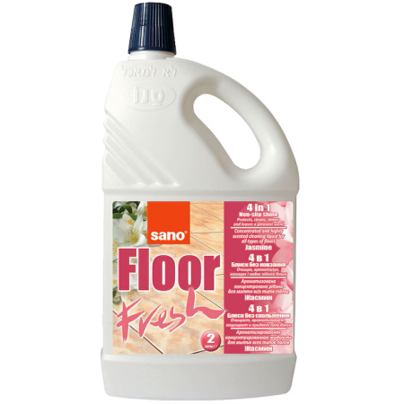 Solutii parchet pardoseli - SANO Detergent pentru pardoseli Iasomie 2L