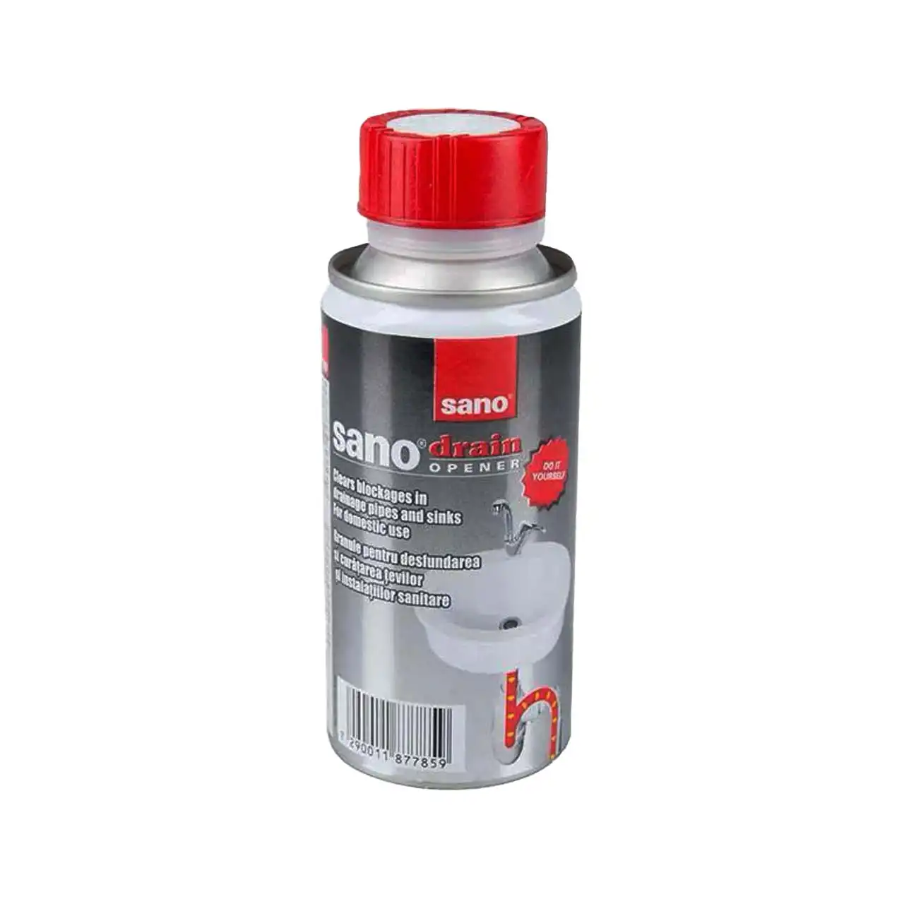 Desfundat tevi - SANO Granule pentru desfundat tevi Drain, 200 g