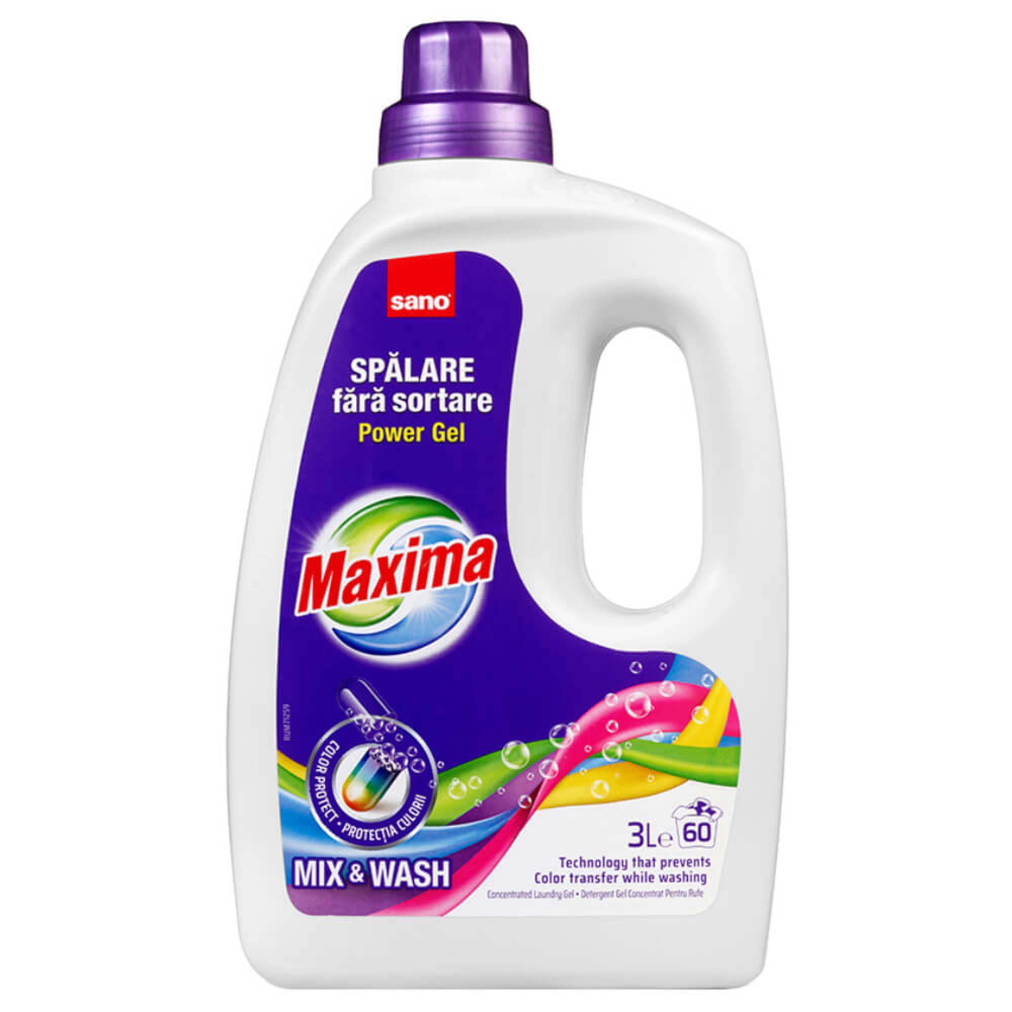 Detergent rufe - Sano Maxima Detergent Pentru Rufe Mix Wash 3l
