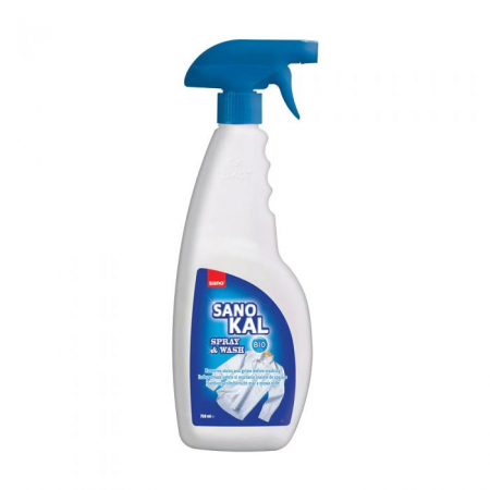 Solutii scos pete - SANO Solutie de curatare haine Spray & Wash, 750 ml