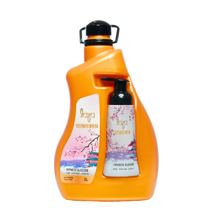 Sapun lichid - Sapun de maini spuma Floare Japoneza 3L +250 ml