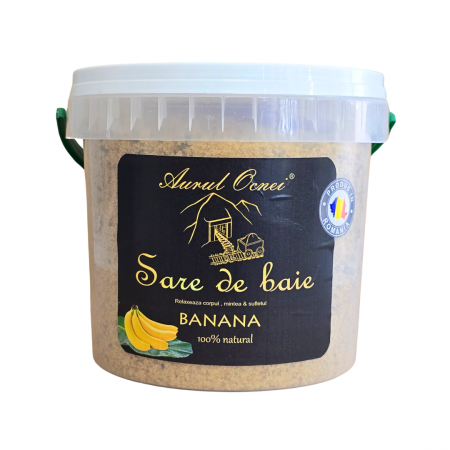 Sare de baie - Sare de baie Aurul Ocnei Banana 3 kg