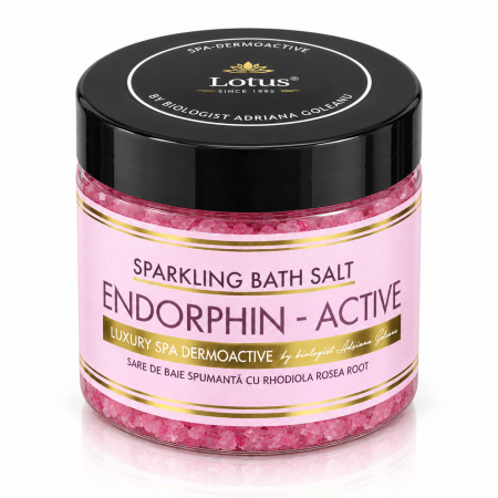 Ingrijire Personala - Sare de Baie Spumantă Luxury SPA Dermoactive cu Rhodiola Rosea Lotus Cosmetics 600 g