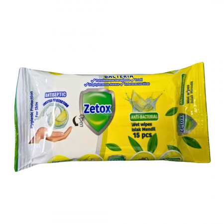Servetele Antibacteriene Zetox Lamaie 15 buc