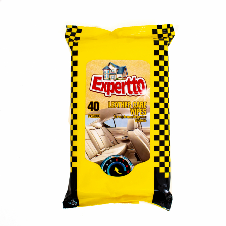 Auto - Servetele Umede Pentru Tapiterie, Expertto, 40 bucati