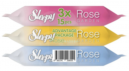 Ingrijire Personala - Servetele umede Sleepy buzuar 15x3 buc