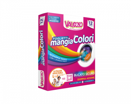 Intretinere textile - Șervețele Validoso Magia Culorii 12 bucăți