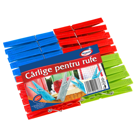 Rufe - Set cârlige rufe Misavan mari 20 bucăți