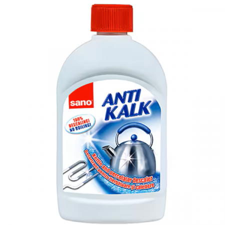 Anticalcar - Solutie anticalcar cafetiere fierbatoare universala SANO Anti Kalk, 500 ml