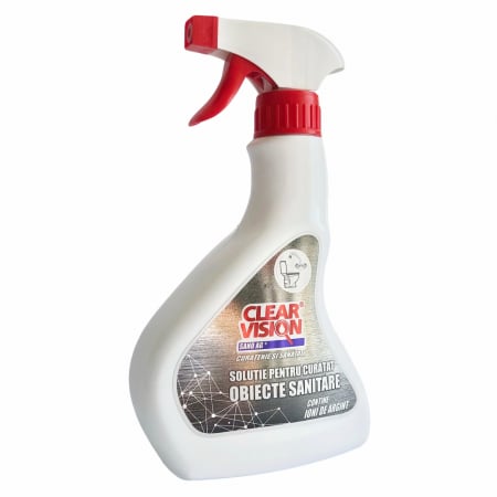 Soluţie cu ioni de Argint pentru curăţat obiecte sanitare