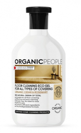 Solutii parchet pardoseli - Solutie ecologica pentru podele Organic Cedar Rosemary, 500ml - Organic People