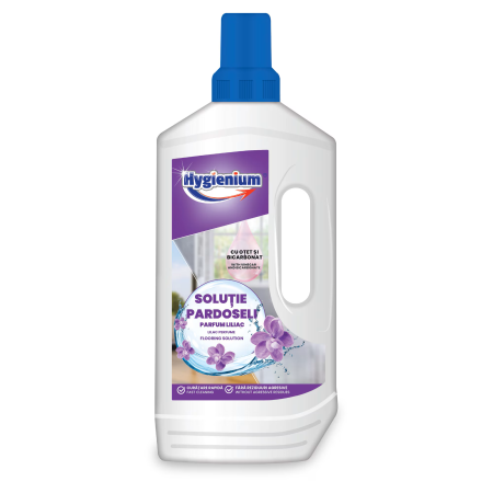 Solutii parchet pardoseli - solutie-pardoseli-hygienium-bicarbonat-otet-liliac-1l