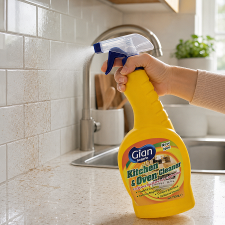 Solutie Profesionala pentru Curatare Bucatarie si Cuptor Gian Aceprin 750 ml [4]