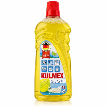 Solutii parchet pardoseli - Solutie Universala de Curațare cu Lamaie Kulmex One for All 1 L