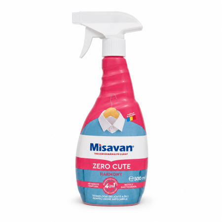 Detergent rufe - Spray Netezire Haine Fără Călcare Misavan Zero Cute Harmony 500 ml