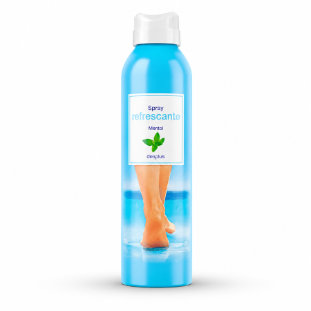 Ingrijire picioare - Spray pentru Picioare Răcoritor Calmant cu Mentol Deliplus 200 ml