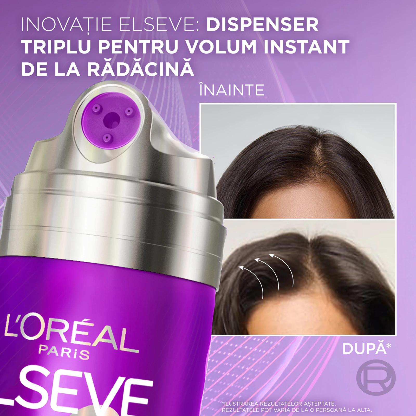 Spray pentru reîmprospătarea volumului părului Collagen Lifter Big Hair Day L’Oréal Paris [3]