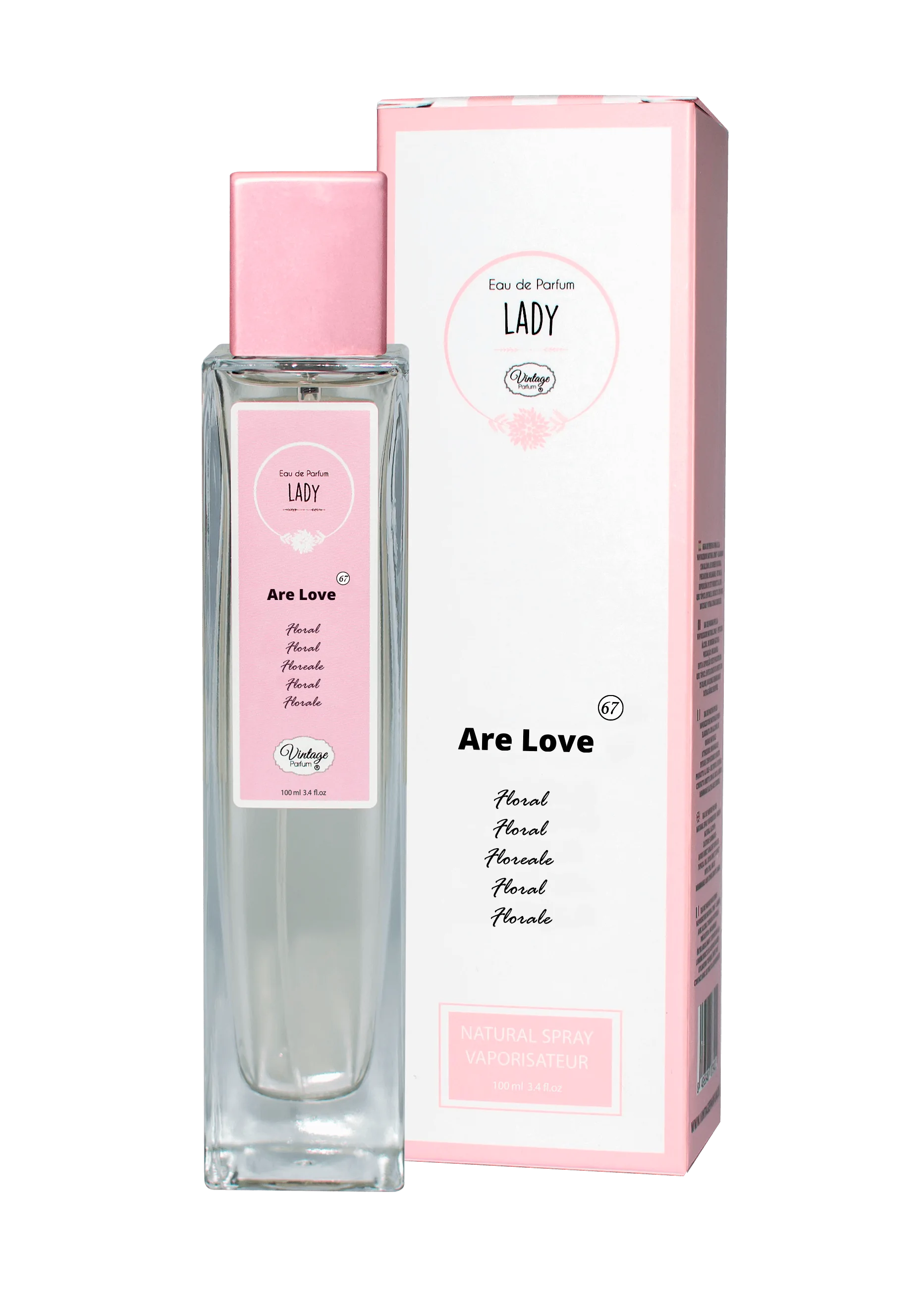 Parfum Vintage - Vintage Apa de Parfum ARE LOVE Floral 67