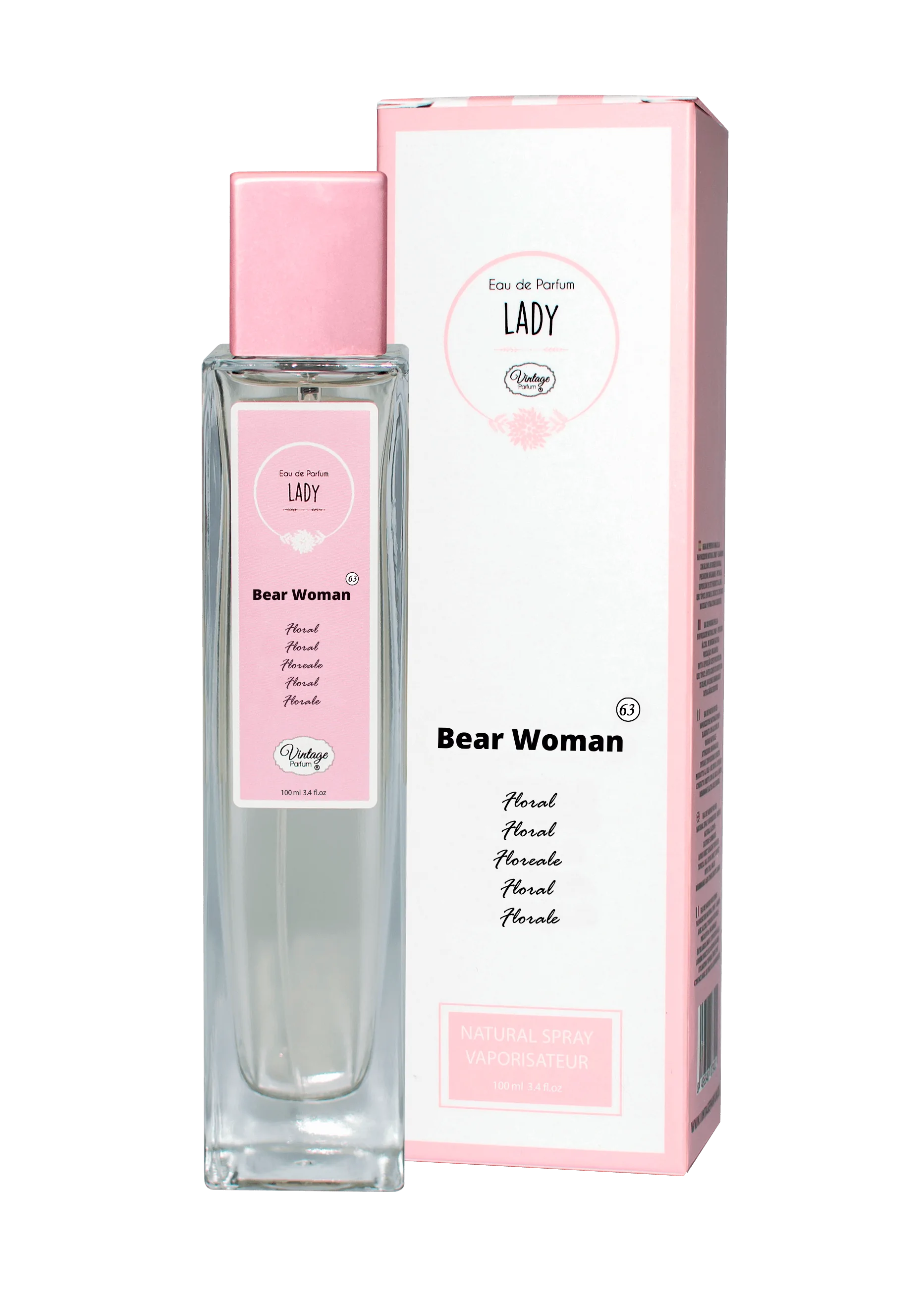 Parfum Vintage - Vintage Apa de Parfum BEAR WOMAN 63