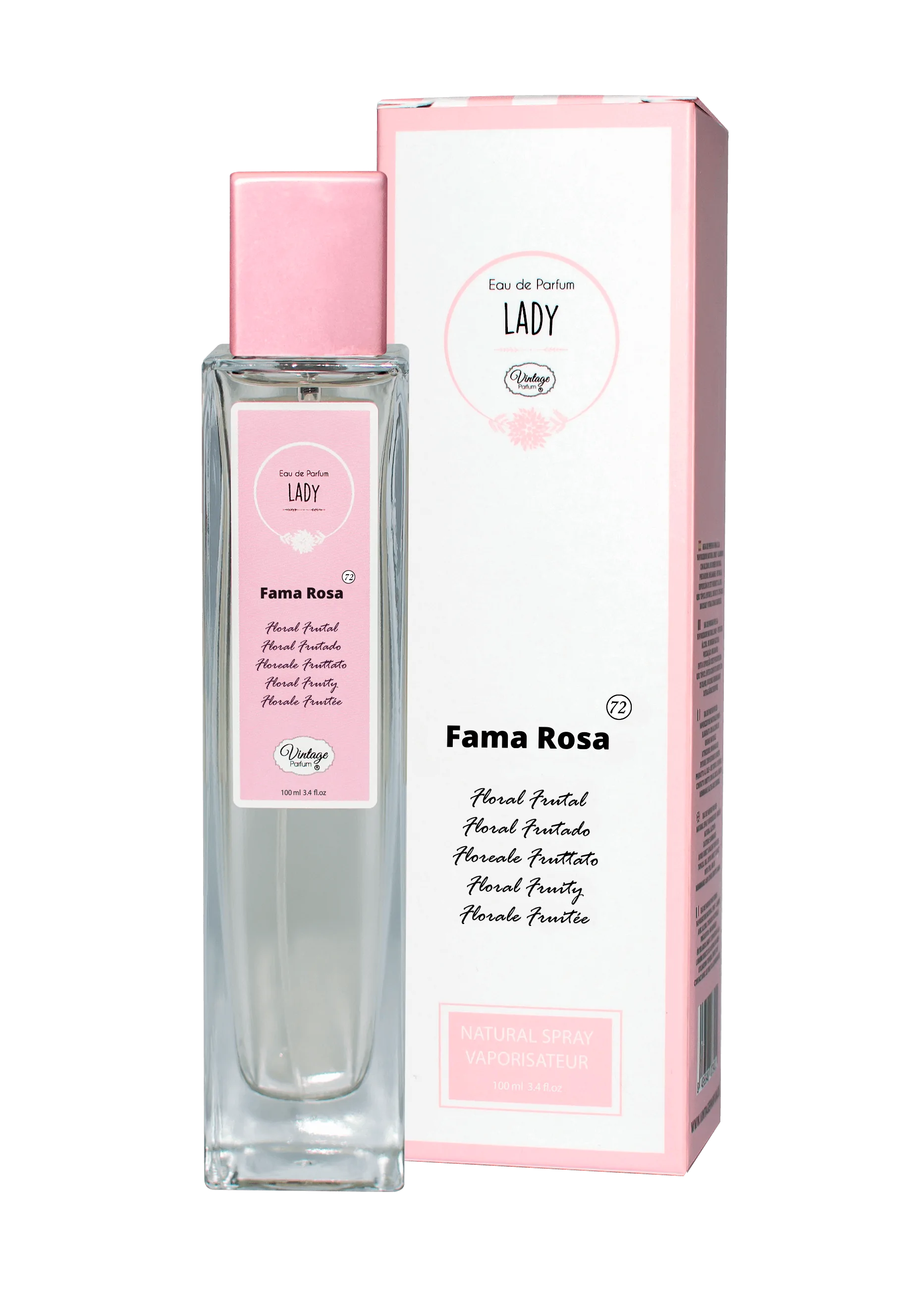 Parfum Vintage - Vintage Apa de Parfum FAMA ROSA 72