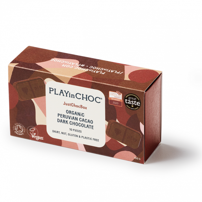 Ciocolata organica Peruvian Dark 100g [3]