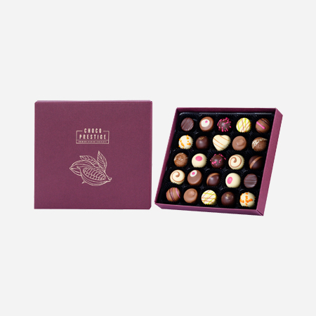 Cutie cu praline belgiene Burgundy Dream 25