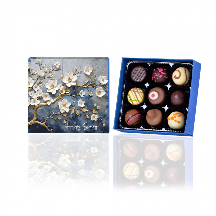 Cutie Prestige Blue Spring cu 9 praline belgiene [3]