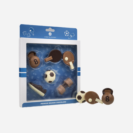 Set figurine din ciocolata Sport