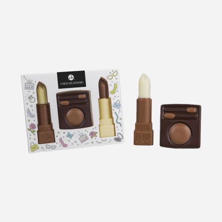 Pentru ea - Ciocolata in forma de Makeup Kit
