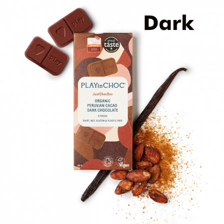 Ciocolata organica Peruvian Dark 60g [0]