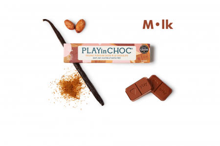 Ciocolata Organica - Ciocolata organica Peruvian Milk 30g