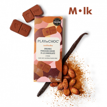 Ciocolata Organica - Ciocolata organica Peruvian Milk 60g