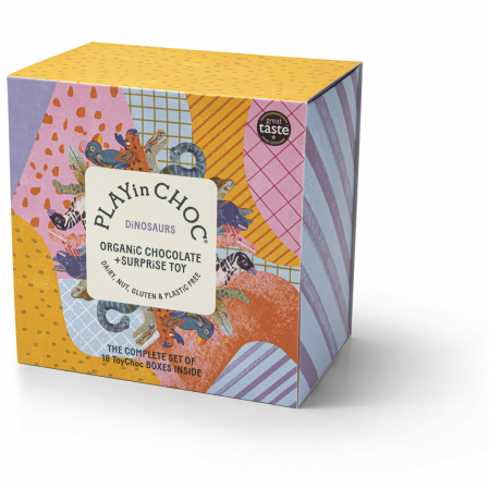 Ciocolata vegana cu jucatie - Colectia Dinozauri [1]