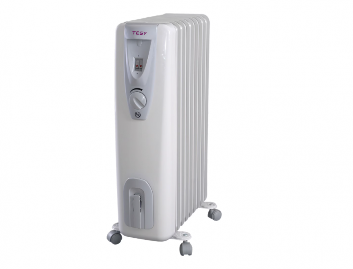 Calorifer electric TESY CB 2512 E01 R, 2500 W, 12 elementi, 3 trepte de putere, Termostat de siguranta, Termostat reglabil, Protectie anti-inghet [1]