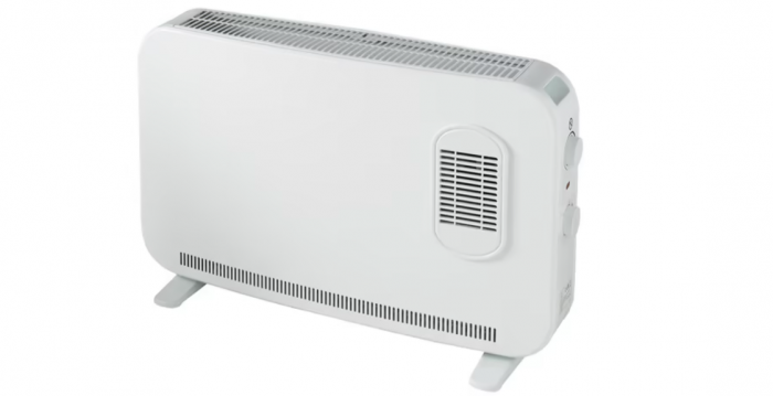Convector electric cu functie turbo, 2000 W, 435 x 730 x 150 mm, Alb [1]