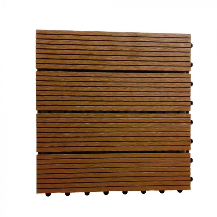 Dala clip, WPC, 300 x 300 x 20 mm, maro [2]