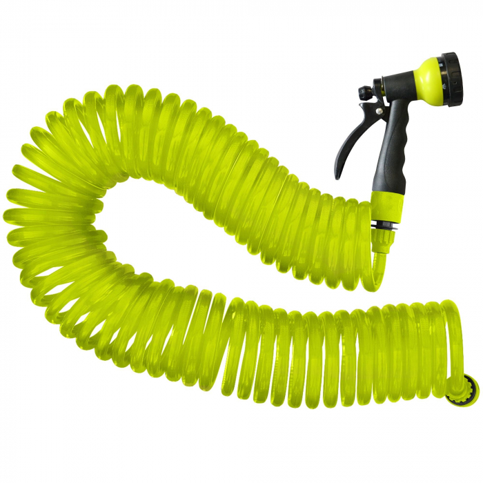 Furtun grădină spirală, pentru irigații, diametru 10 mm, 8 bar, L 15 m [1]