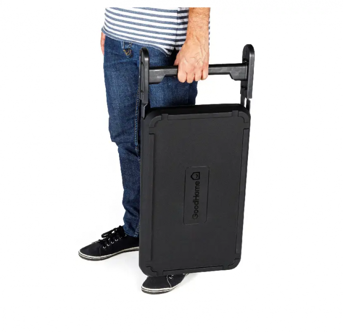 Gratar pe carbuni de gradina din otel, pliabil, maner transport 68 x 32 cm [2]