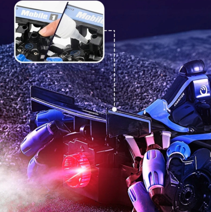 Mașină cu telecomandă RC 4x4 Drift – control prin gesturi, efect de fum, sunete și lumini [6]